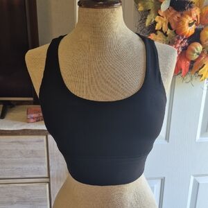 CRZ YOGA Classic Black Sports Bra